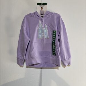 Disney Purple castle Jacket Sweater Girls Hoodie Frozen 5T NWT Gift Birthday